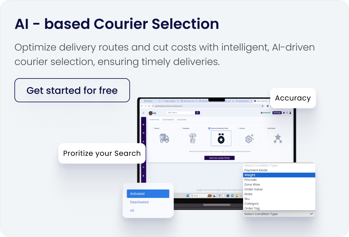 Best ecommerce logistics courier aggregator service provider